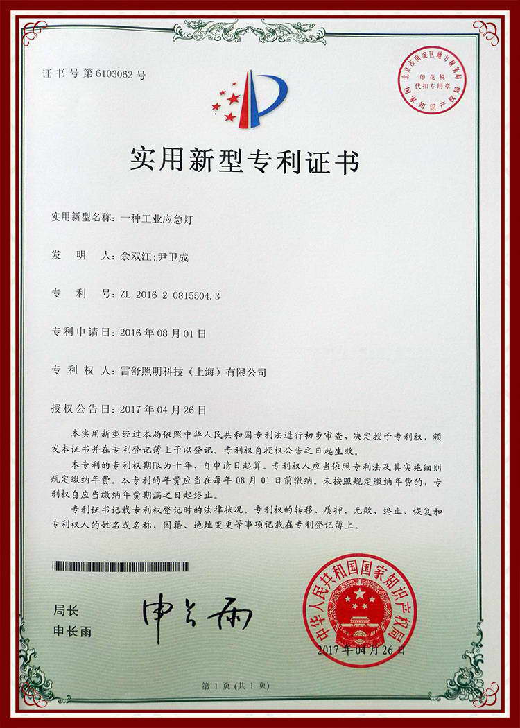 砖利 工业应急灯 LED工矿灯